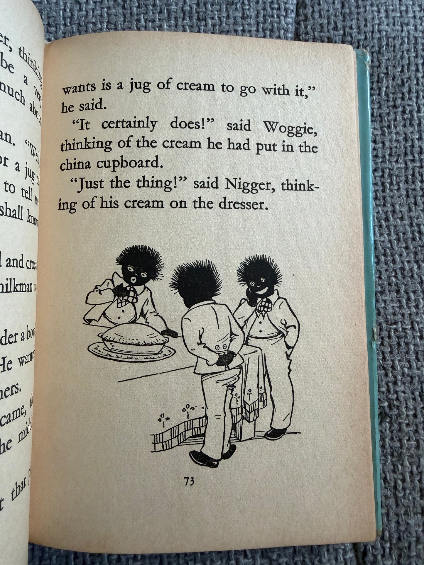 1968 Three Golliwogs Enid Blyton by Rene Cloke - Original Names Dean & Son Ltd