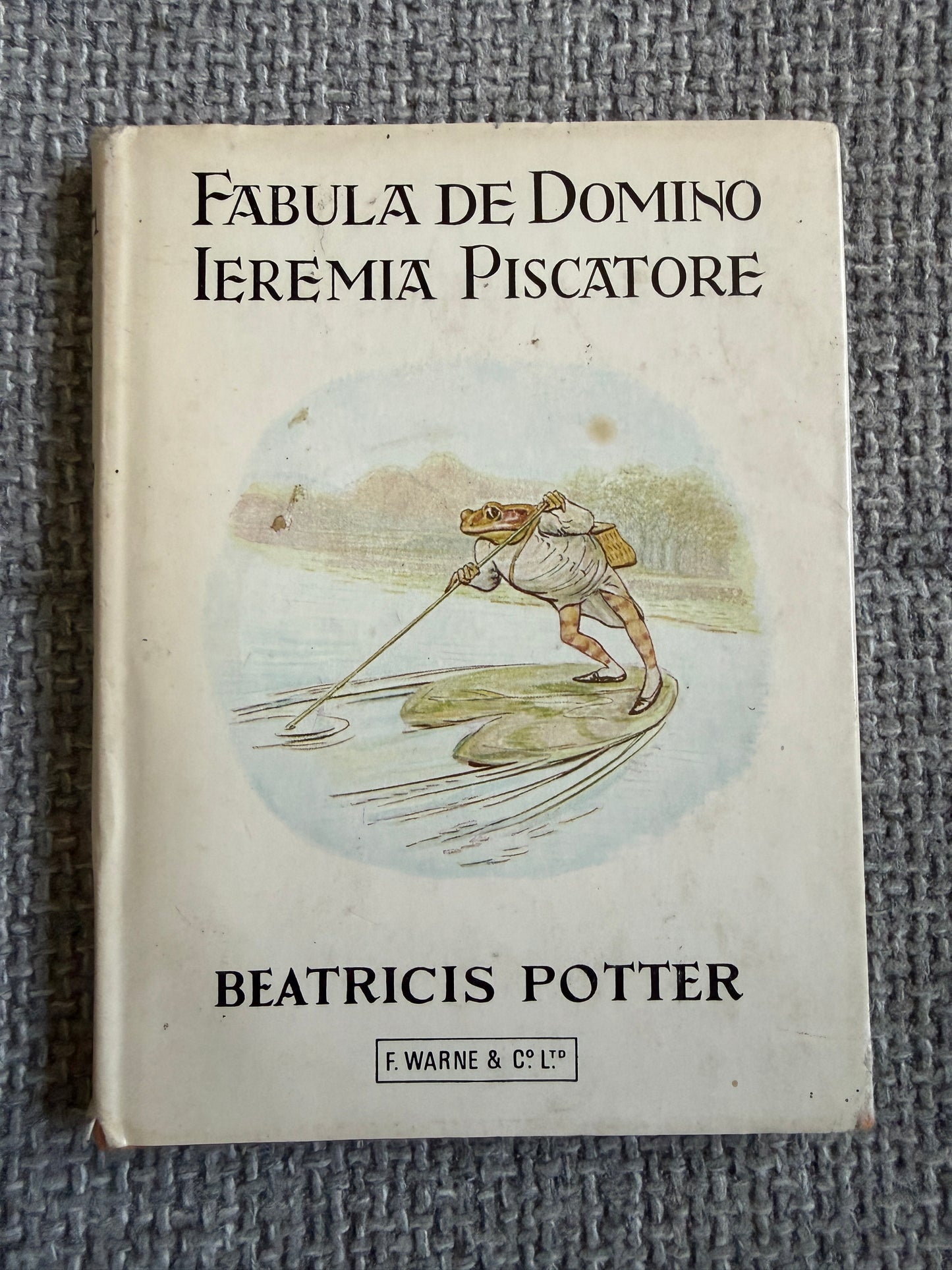 1978 Fabula De Domino Ieremia Piscatore - Beatricis Potteri by Frederick Warne (Latin Edition)
