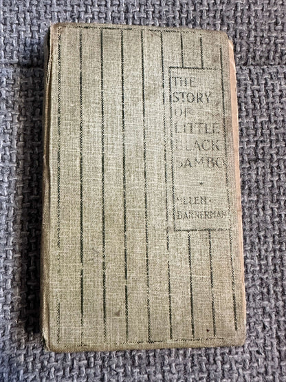 1899 The Story Of Little Black Sambo - Helen Bannerman (Grant Richards)