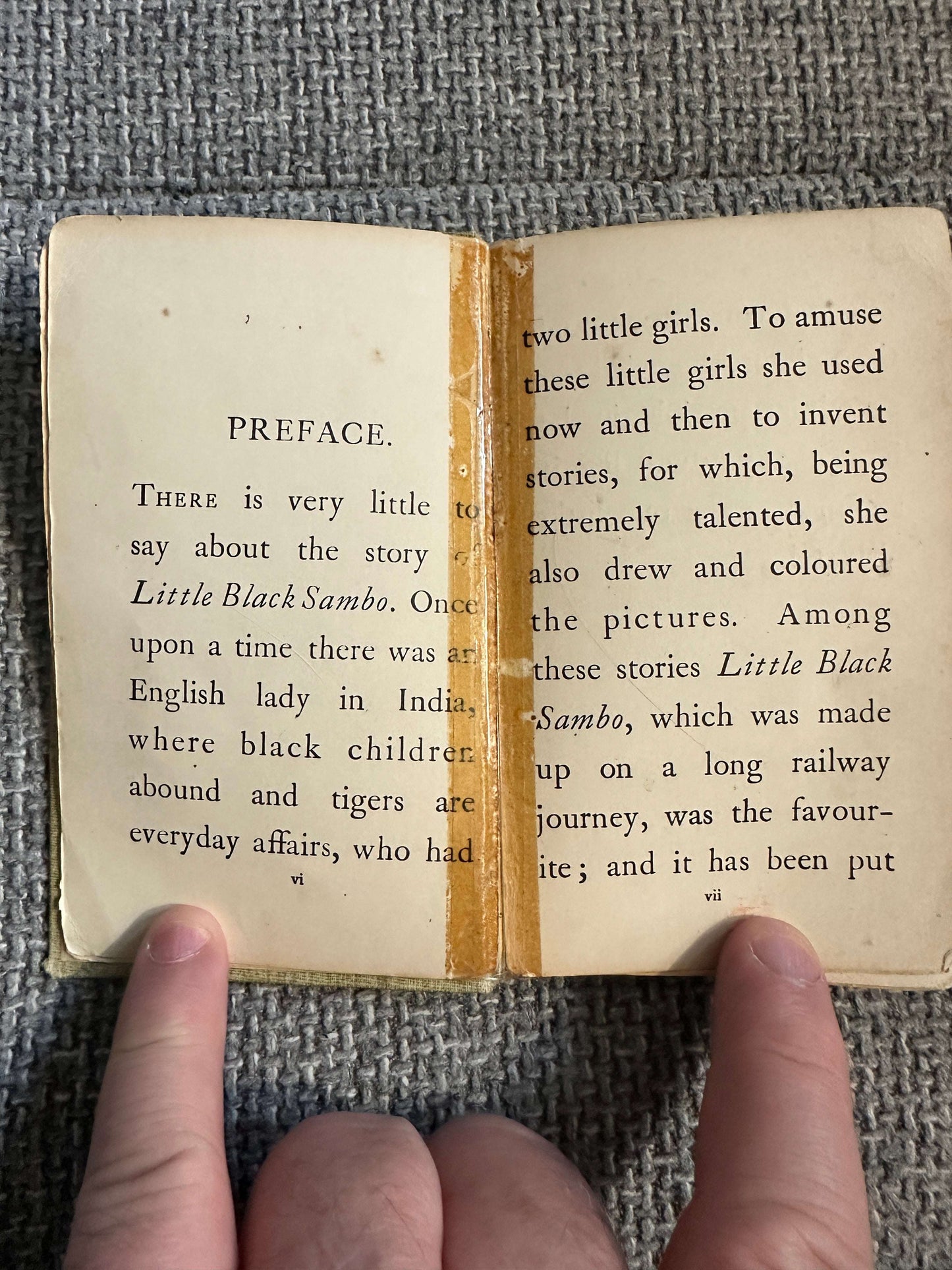 1899 The Story Of Little Black Sambo - Helen Bannerman (Grant Richards)