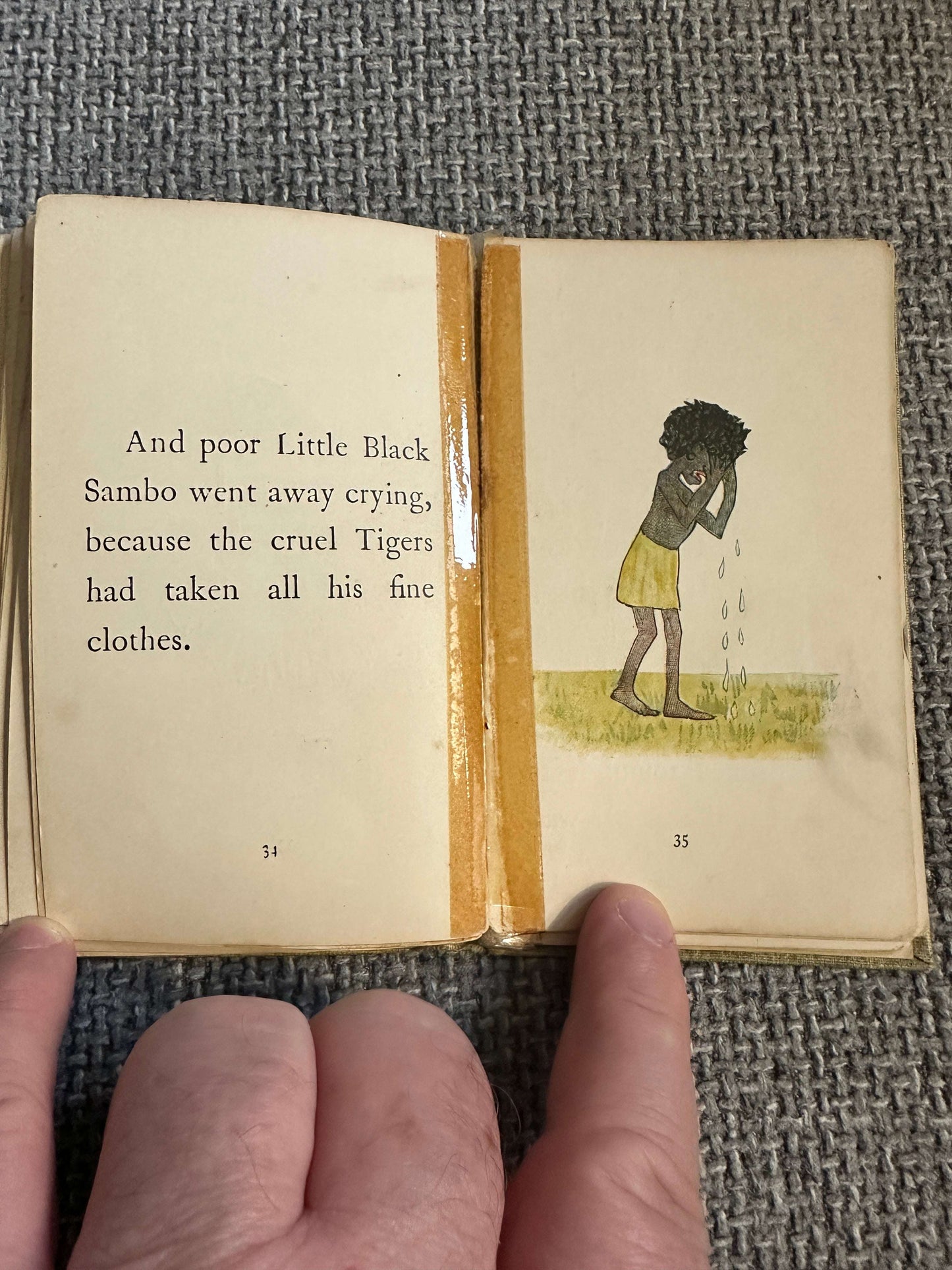 1899 The Story Of Little Black Sambo - Helen Bannerman (Grant Richards)
