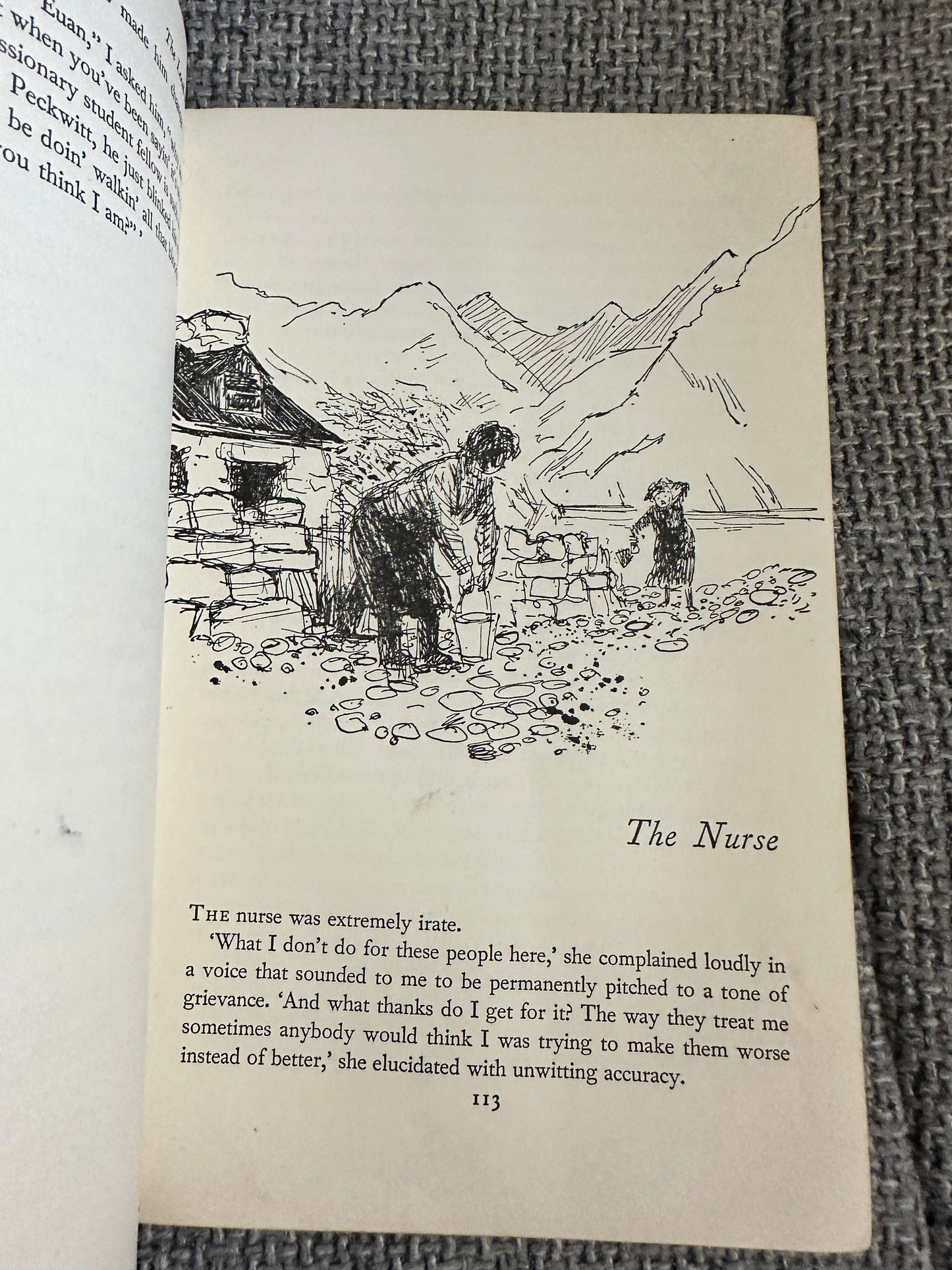 1964*1st* The Loud Halo - Lillian Beckwith (Douglas Hall Illust) Hutchinson