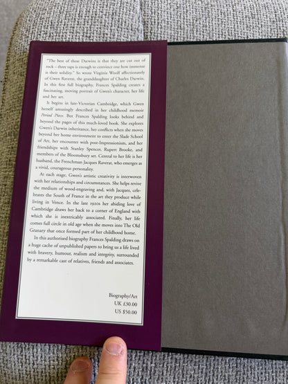 Gwen Raverat Frances Spalding - 2001 1st Edition (The Harvill Press)