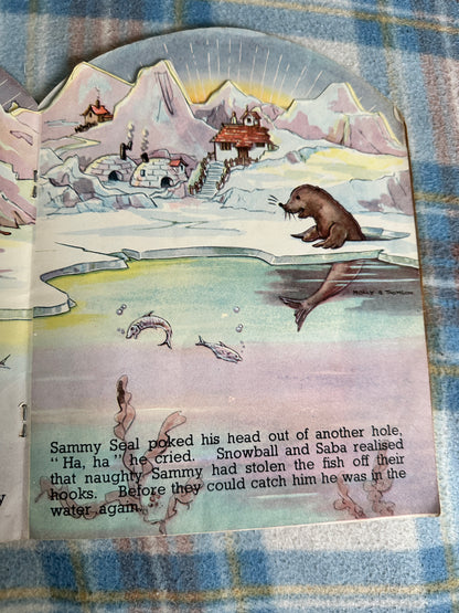 1950’s Fun In The Frozen North(Kiddie Kut Book) Molly B. Thomson(Collins Clear-Type)