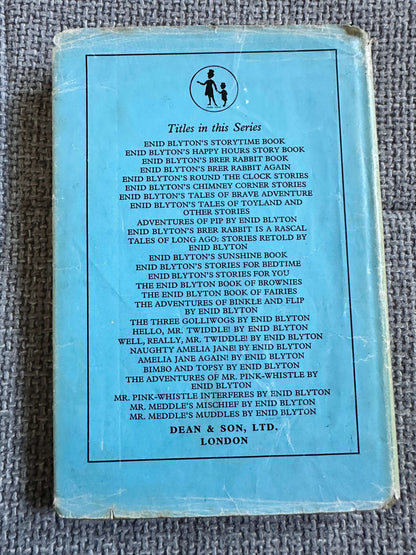 1963 Round The Clock Stories - Enid Blyton (Dean & Son Ltd)