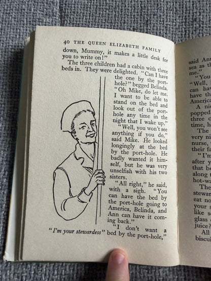 1952 The Queen Elizabeth Family Book by Enid Blyton with Illustrations by Ruth Gervis - Lutterworth Press