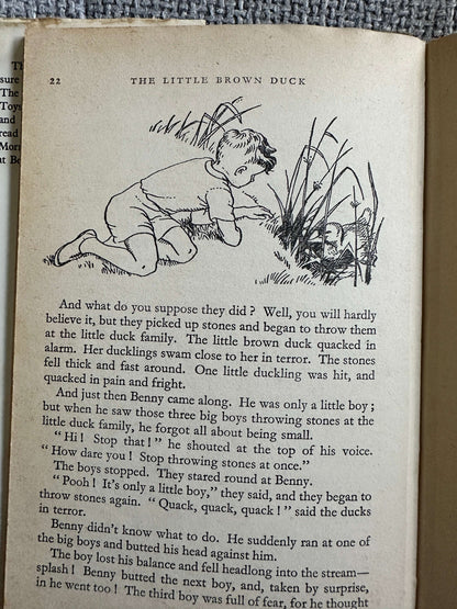 1963 Round The Clock Stories - Enid Blyton (Dean & Son Ltd)