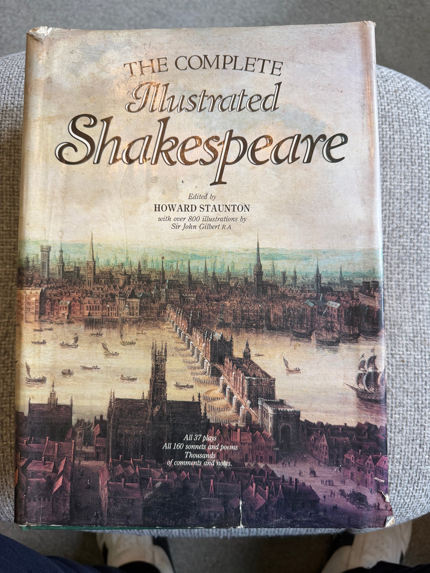 1989 Complete Illustrated Shakespeare by Howard Staunton with Illustrations by Sir John Gilbert - Lalvani Publishing House