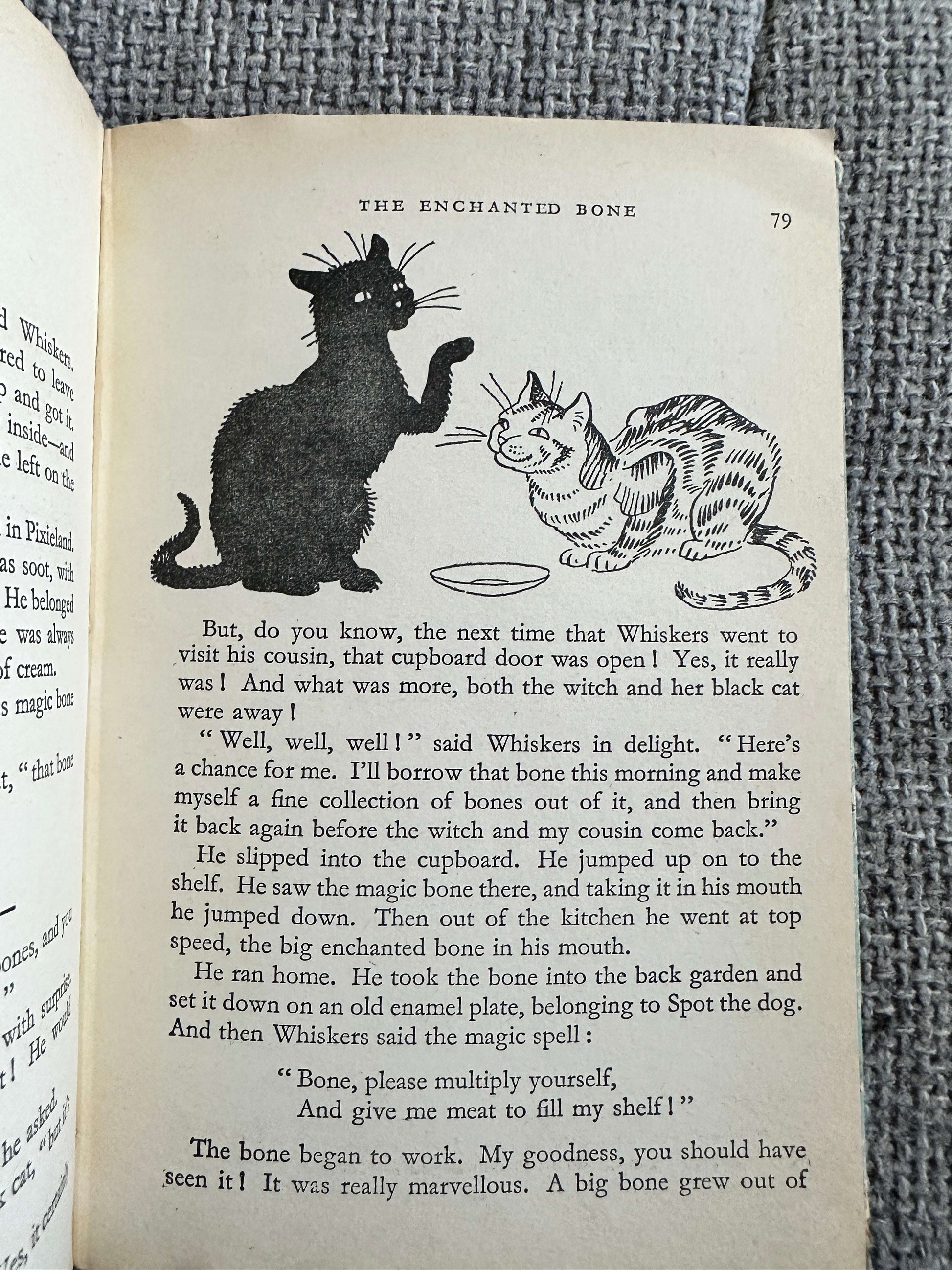 1963 Round The Clock Stories - Enid Blyton (Dean & Son Ltd)