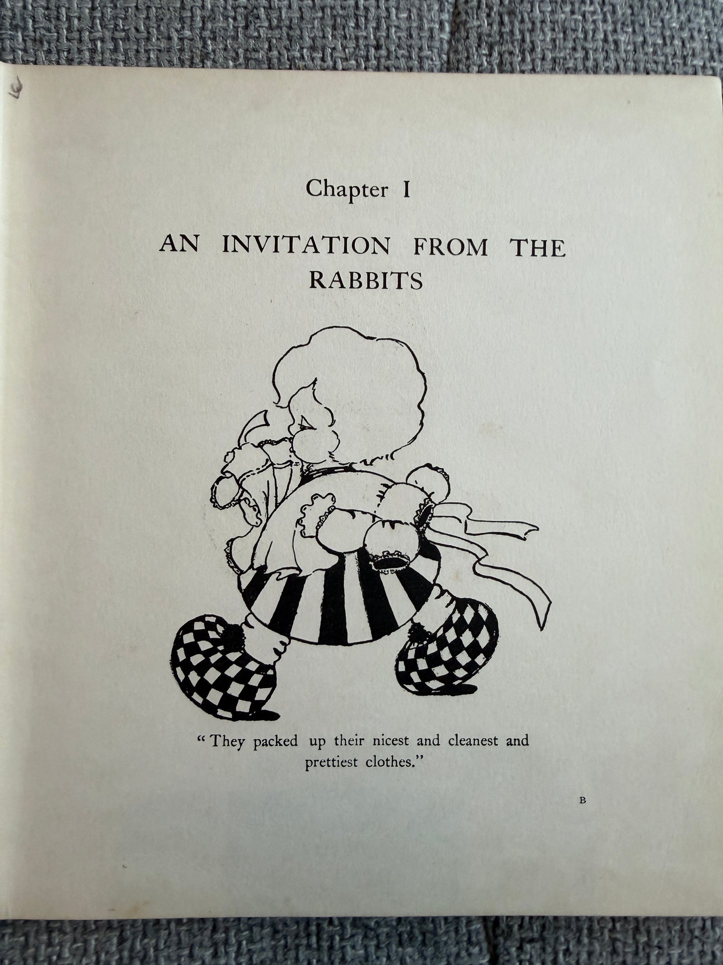 1910 The Peek-A-Boos Among The Bunnies - Chloë Preston & George Howard-Vyse illust. Henry Frowde, Hodder & Stoughton
