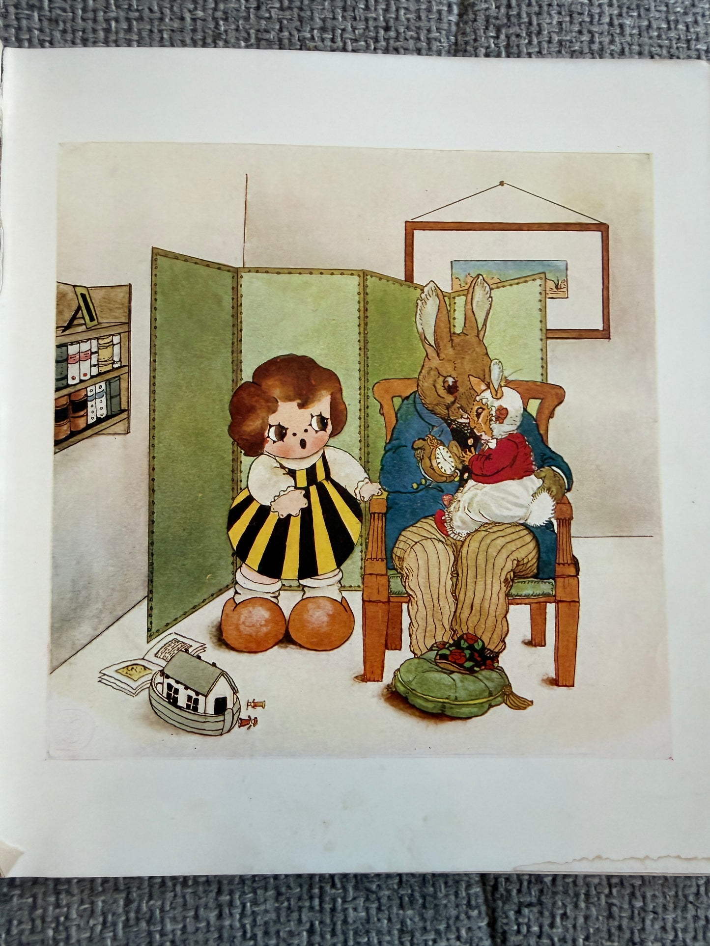 1910 The Peek-A-Boos Among The Bunnies - Chloë Preston & George Howard-Vyse illust. Henry Frowde, Hodder & Stoughton