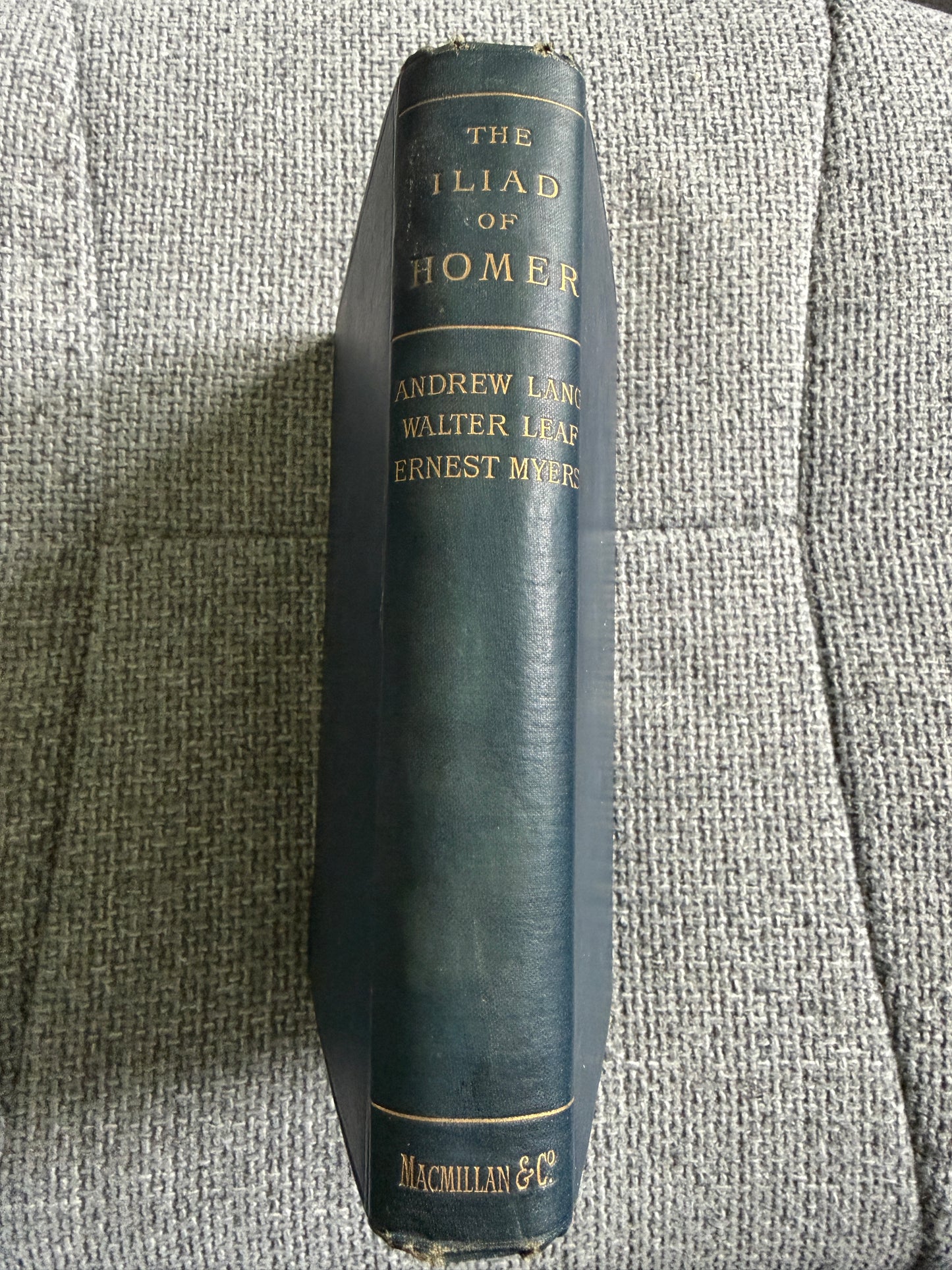 The Iliad of Homer English Prose by Andrew Lang, Walter Leaf & Ernest Myers (1889, MacMillan)
