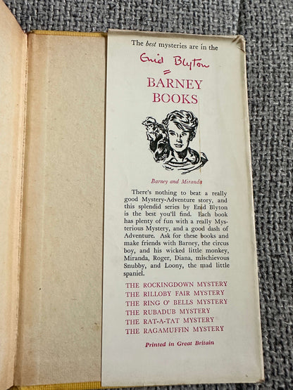 1959 Mystery Stories (The Secret of Cliff Castle / Smuggler Ben) Enid Blyton (Hilda McGavin cover, George Brook, G. W. Backhouse Illust) Collins