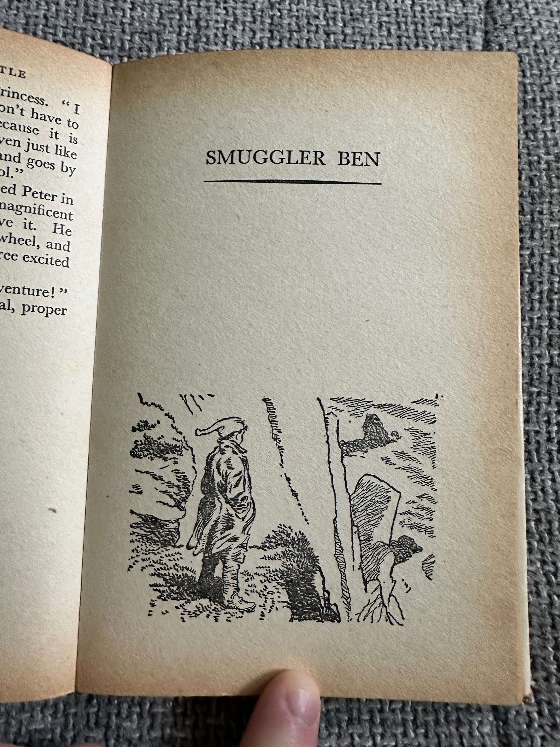 1959 Mystery Stories (The Secret of Cliff Castle / Smuggler Ben) Enid Blyton (Hilda McGavin cover, George Brook, G. W. Backhouse Illust) Collins