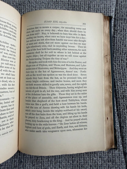 The Iliad of Homer English Prose by Andrew Lang, Walter Leaf & Ernest Myers (1889, MacMillan)