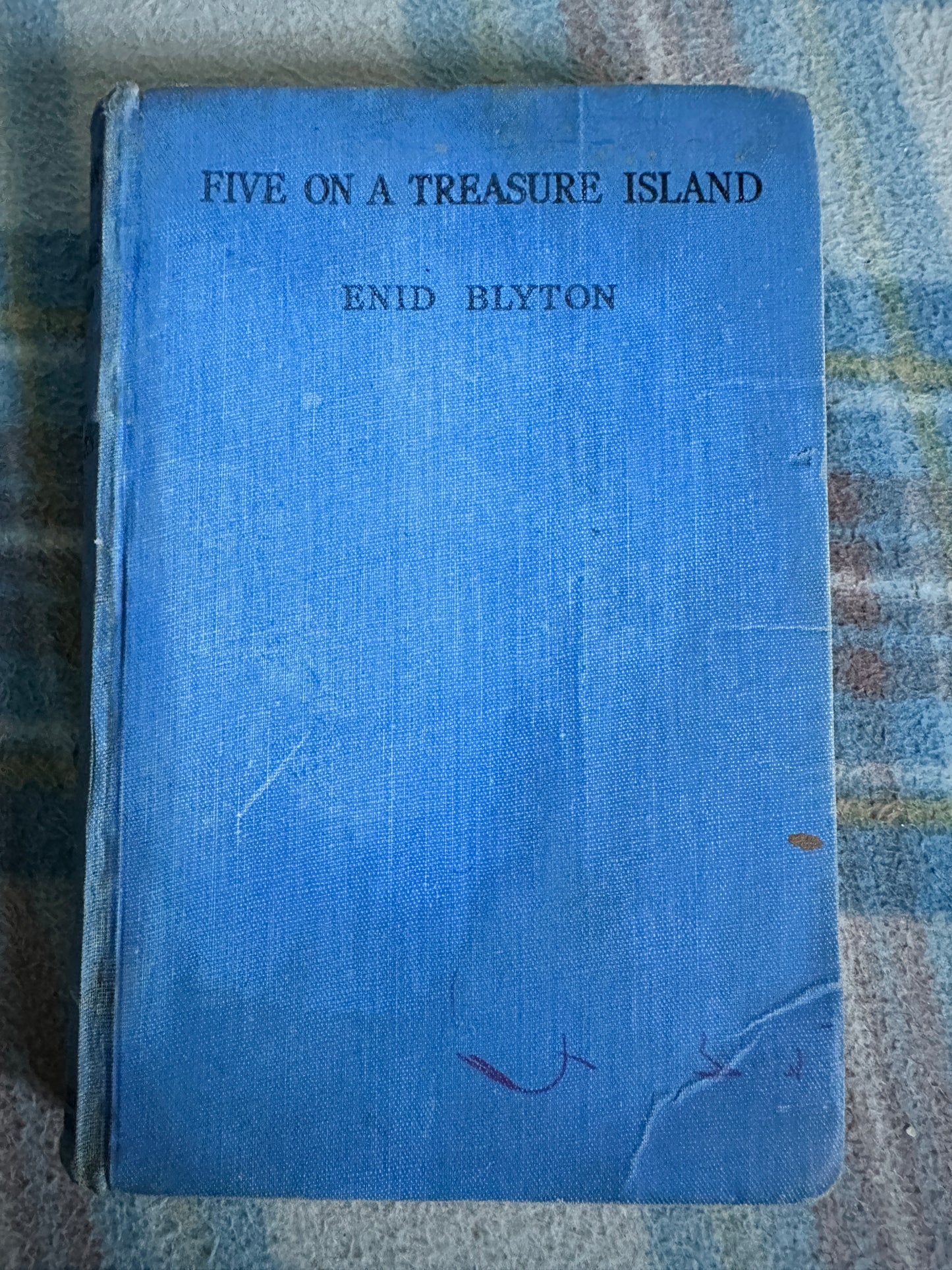 1942(Sept)Five On A Treasure Island - Enid Blyton(Eileen A. Soper illustration) Hodder & Stoughton