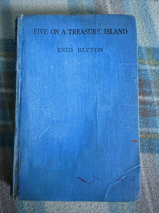 1942(Sept)Five On A Treasure Island - Enid Blyton(Eileen A. Soper illustration) Hodder & Stoughton