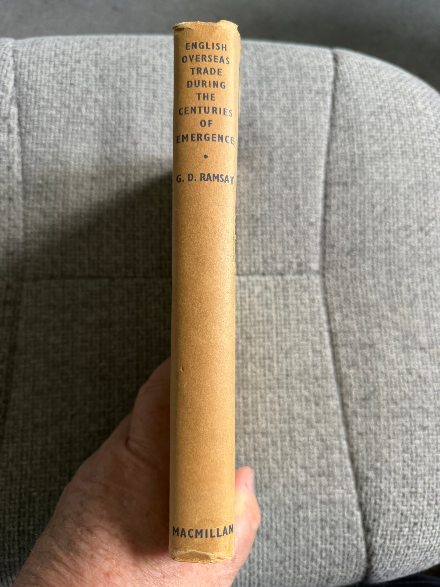 1957 1st Edition English Overseas Trade History During The Centuries of Emergence - G. D. Ramsay (MacMillan)