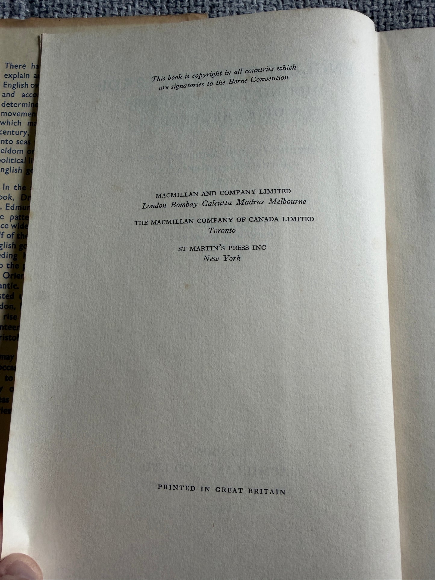 1957 1st Edition English Overseas Trade History During The Centuries of Emergence - G. D. Ramsay (MacMillan)