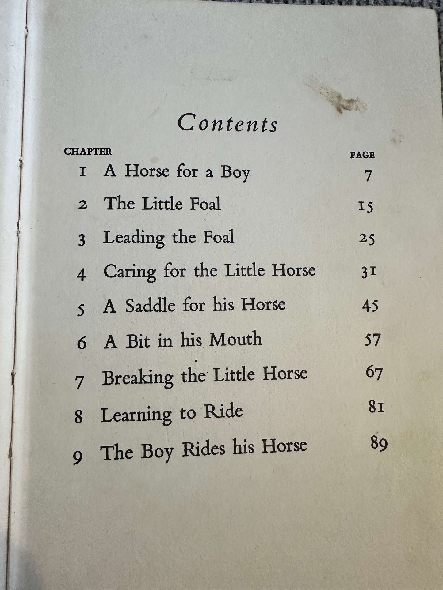 1968 A Boy & His Horse - Grace Skaar (Monica Brasier - Creagh Illust) Antelope Books Hamish Hamilton