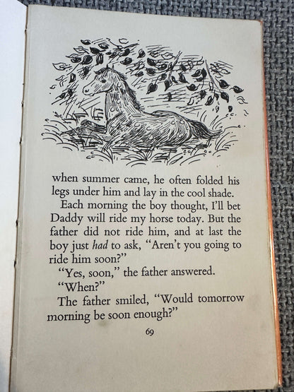 1968 A Boy & His Horse - Grace Skaar (Monica Brasier - Creagh Illust) Antelope Books Hamish Hamilton