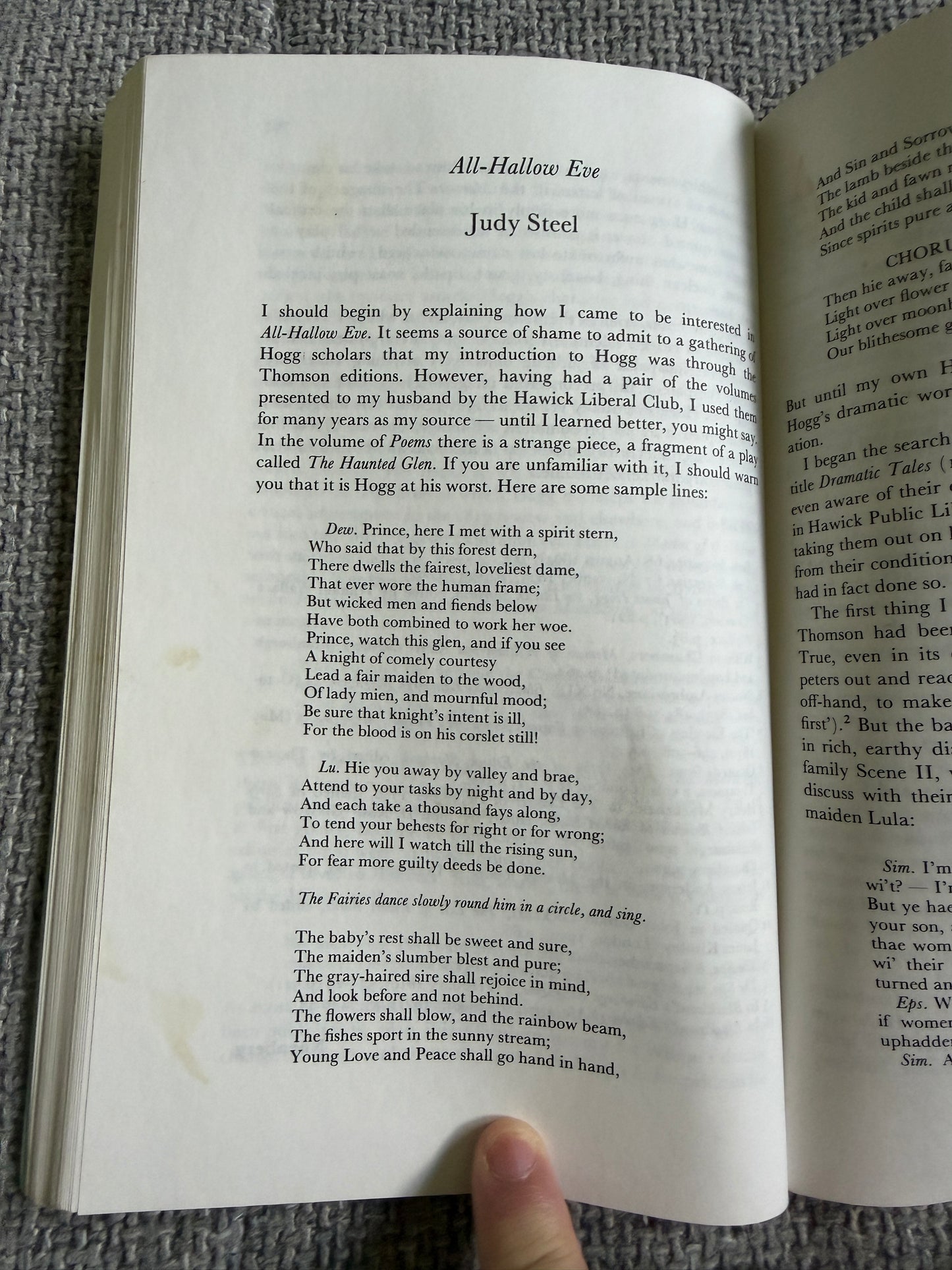 1990 Studies in Hogg & His World - Gillian H. Hughes | James Hogg Studies Issue 1
