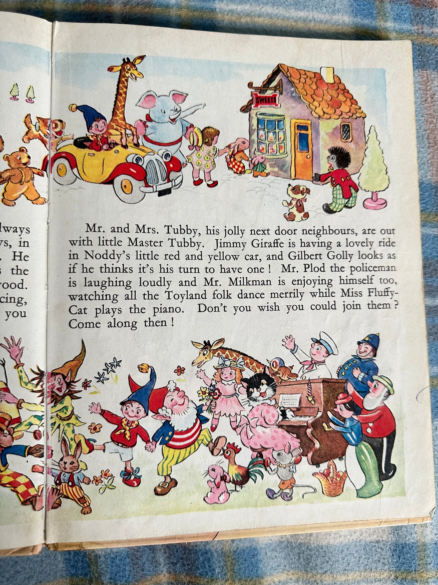 1957*1st* Noddy Be Careful! - Enid Blyton(illustrated Beek) Sampson Low, Marston & Co. Ltd. & D. V. Publications Ltd.