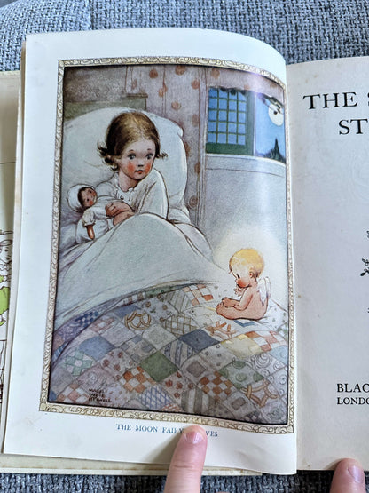 1923 The Sweetbriar Story Book - Various authors & artists color frontispiece by Mabel Lucie Attwell and cover art by Cicely Mary Barker,   (Blackie & Son Ltd)