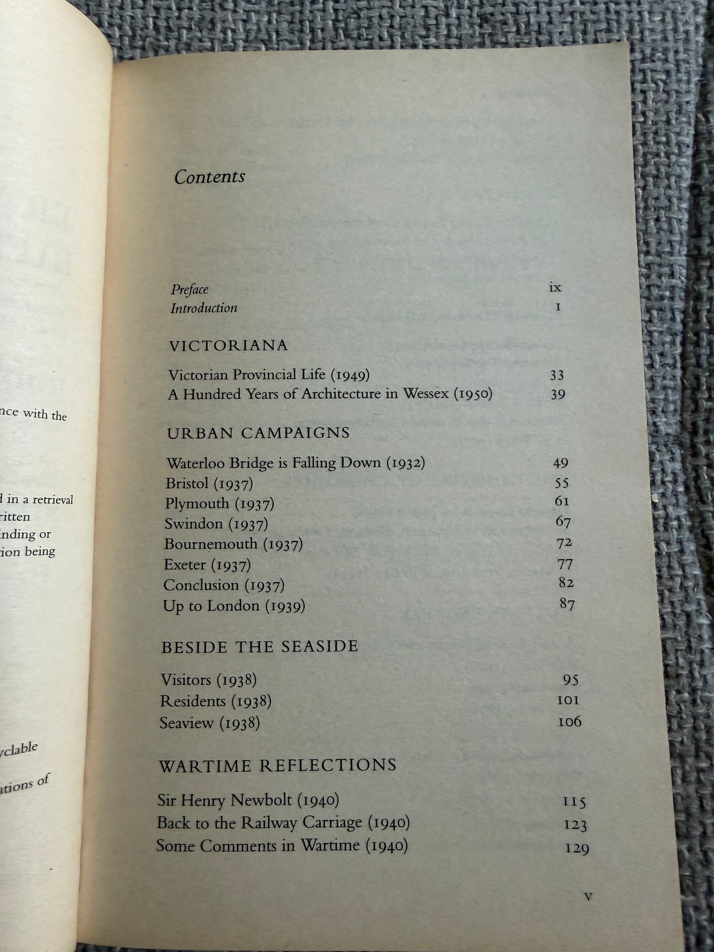 2007 Trains and Buttered Toast by John Betjeman | John Murray Edition