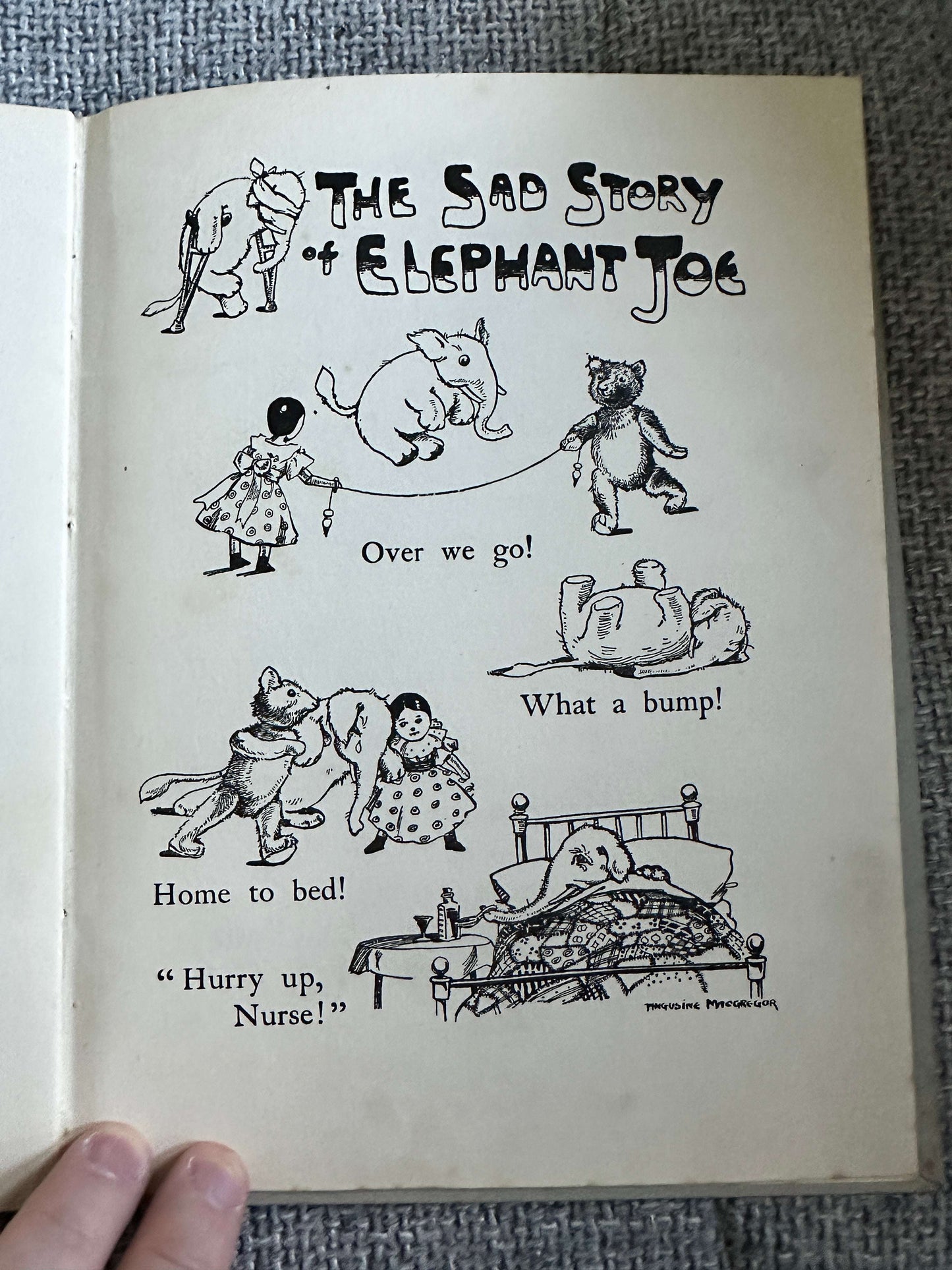 1923 The Sweetbriar Story Book - Various authors & artists color frontispiece by Mabel Lucie Attwell and cover art by Cicely Mary Barker,   (Blackie & Son Ltd)
