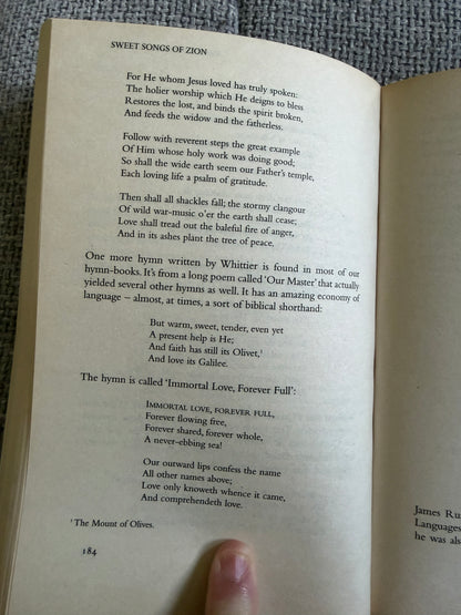 2008*1st* Sweet Songs Of Zion - John Betjeman (John Murray)