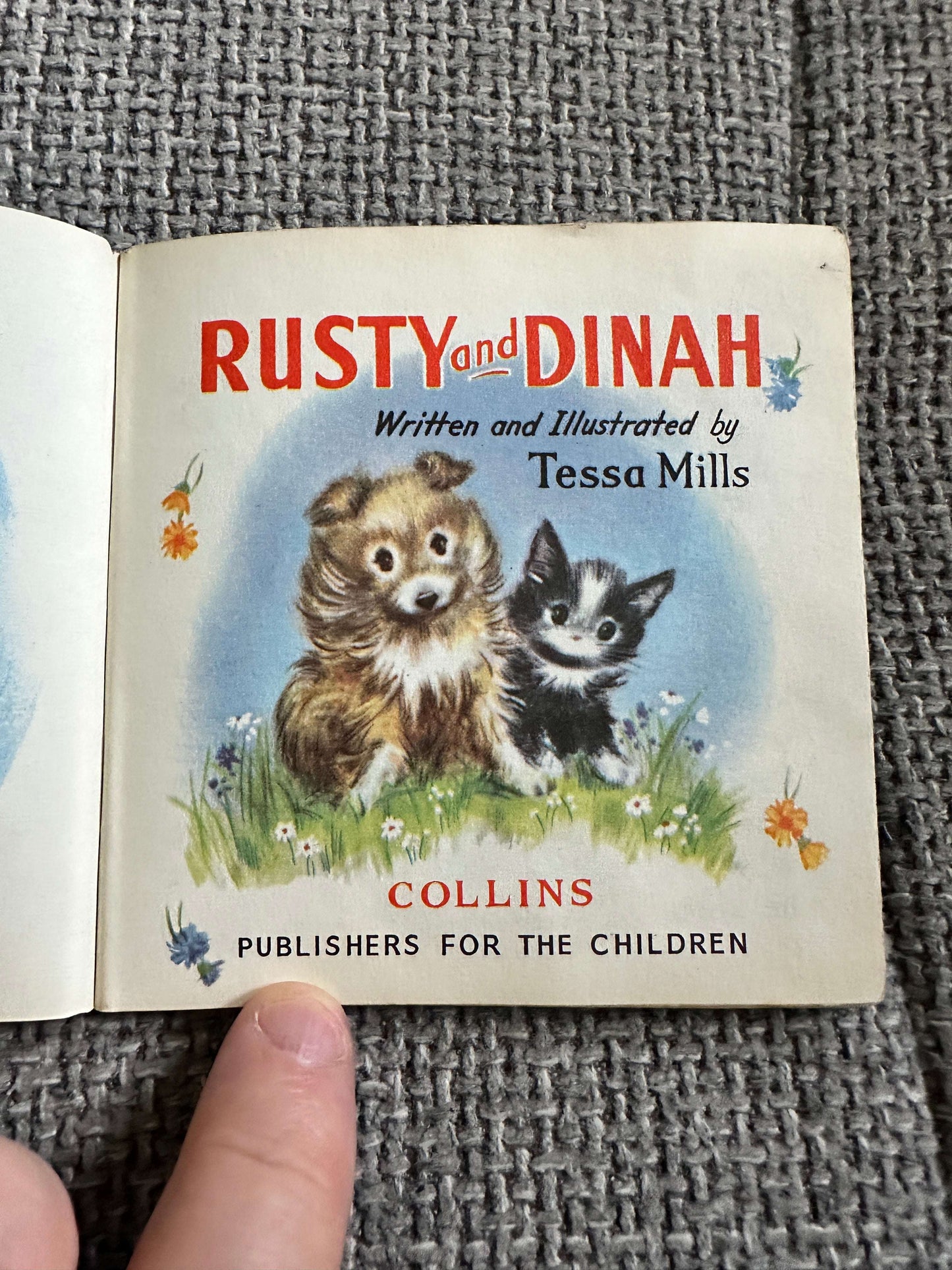 1950’s Rusty & Dinah (A Pixie Book) Tessa Mills (Collins)