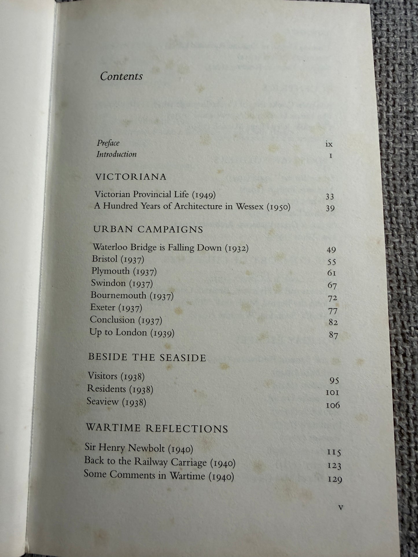 2008 Trains and Buttered Toast by John Betjeman - John Murray Edition