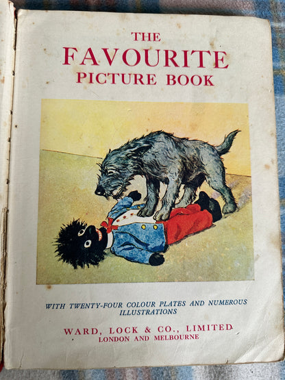 1950 The Favourite Picture Book(Ernest Aris, John Hassall, AC Sandy, Leigh Kidman, Pauline Dunstant etc) Ward Lock Publishers