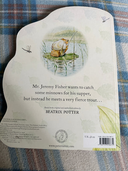 2006 Mr. Jeremy Fisher (Shaped board Book) Beatrix Potter(Frederick Warne & Co)