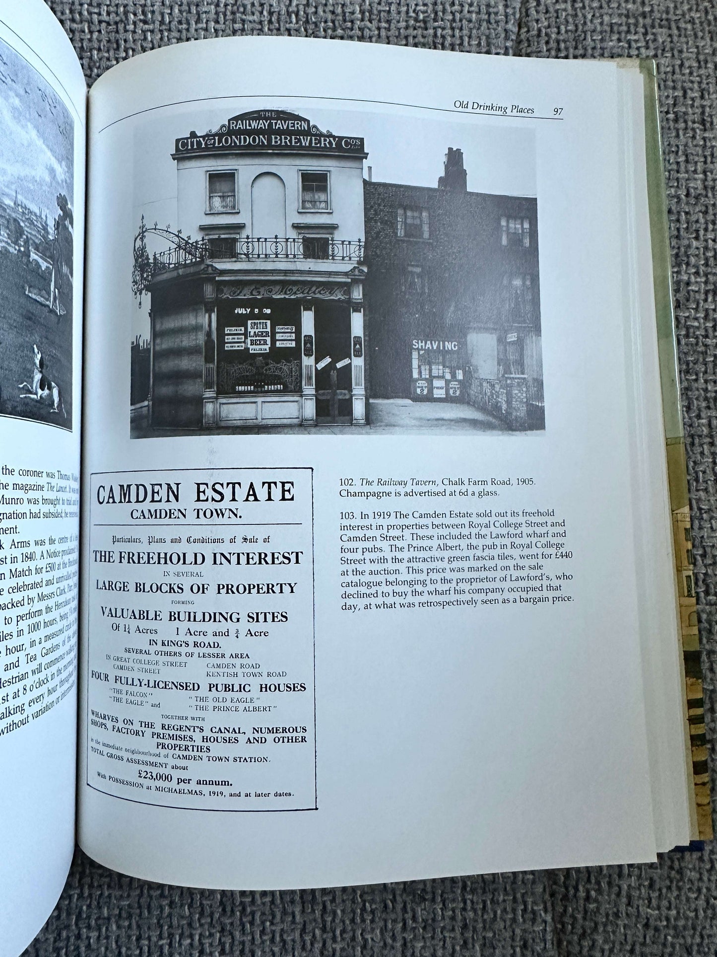 1991 Camden Town & Primrose Hill Past - John Richardson (Historical Publications)