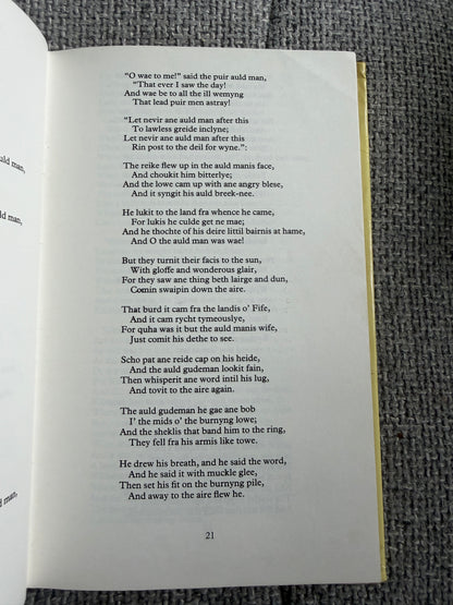 1986*1st* James Hogg Selected Poems & Songs - David Groves edited (Scottish Academic Press)