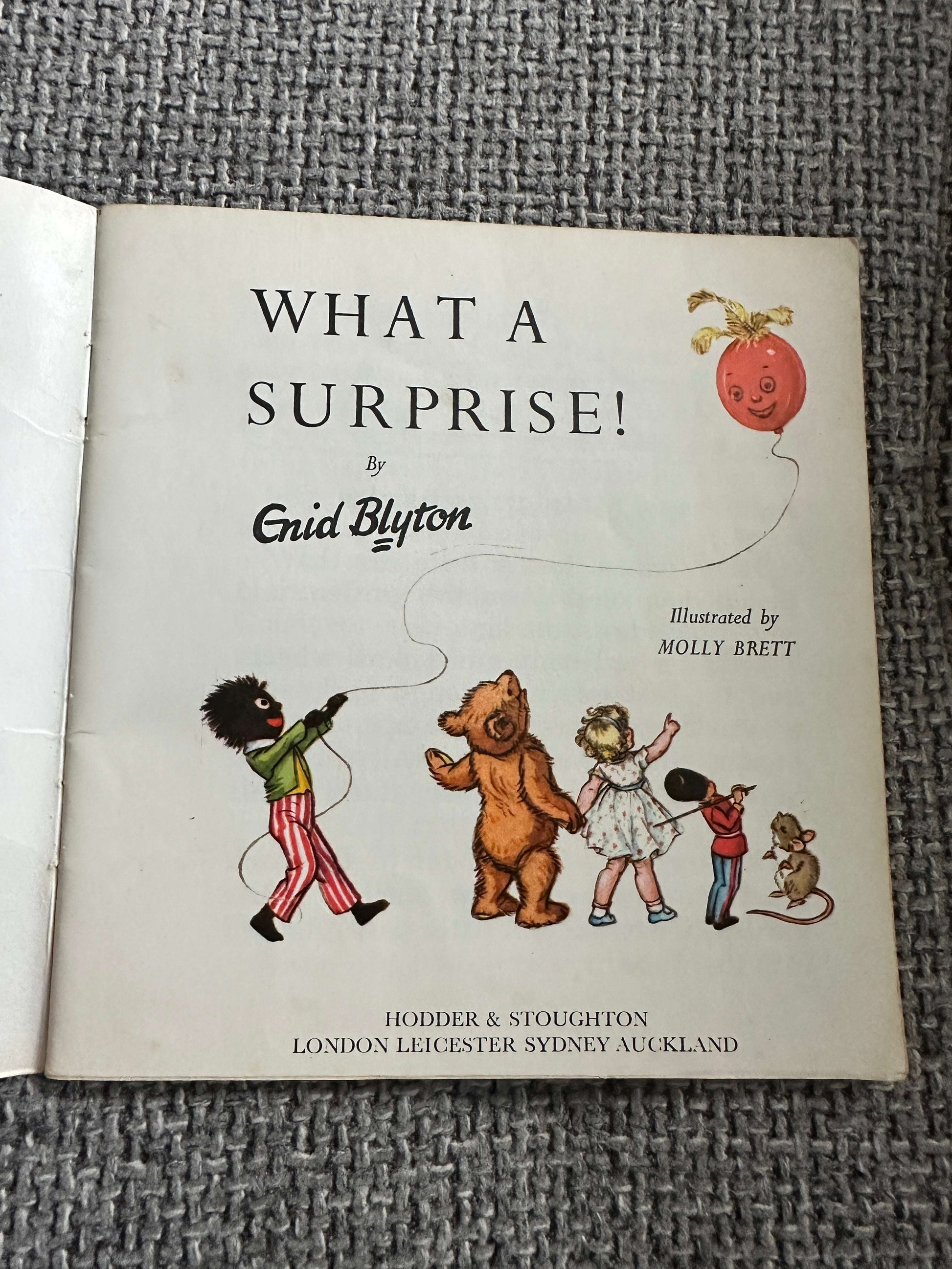1970’s What A Surprise! - Enid Blyton (Molly Brett Illust) Hodder & Stoughton