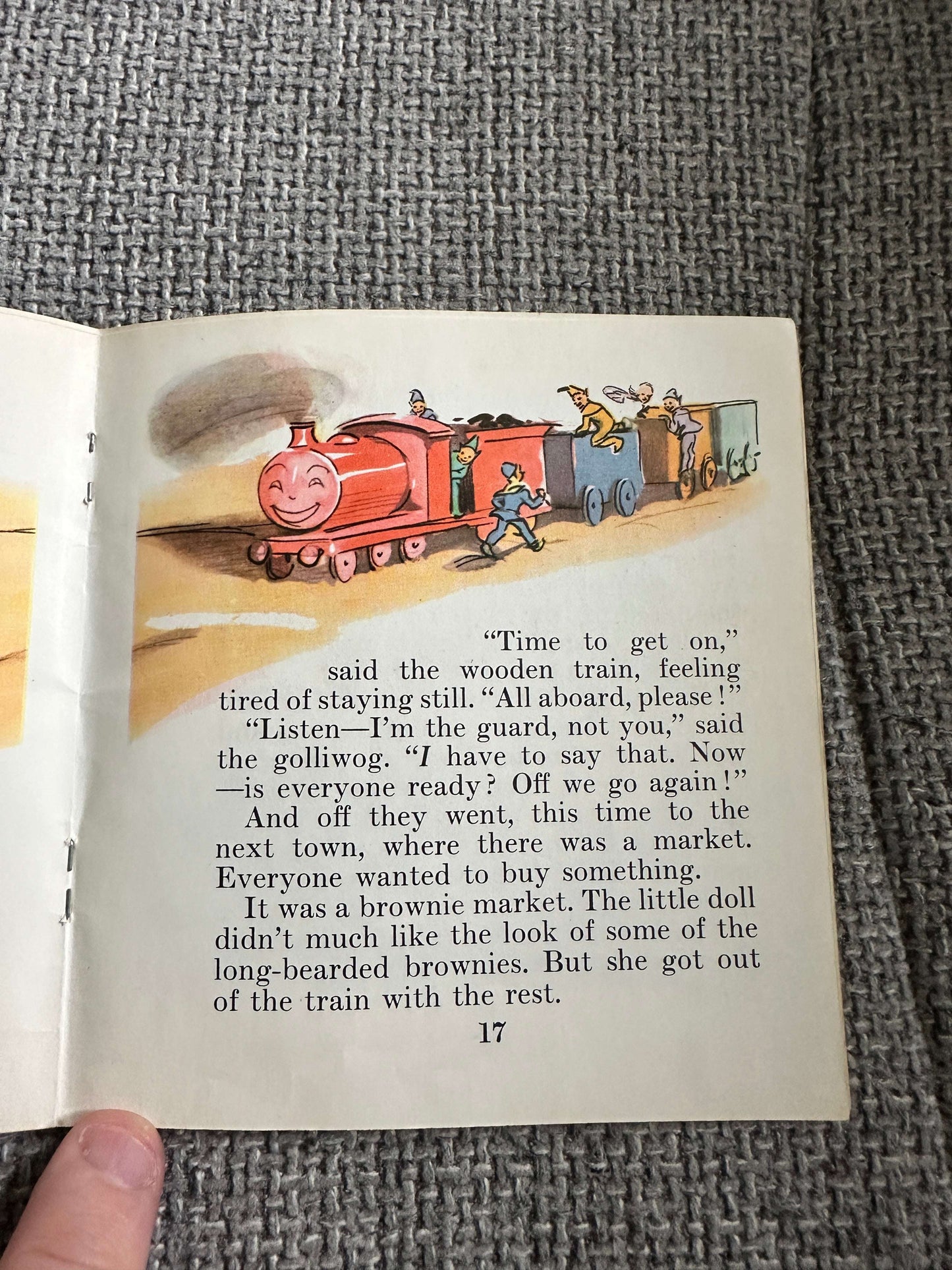 1970’s The Train That Lost It’s Way - Enid Blyton (Eileen A. Soper Illust) Hodder & Stoughton