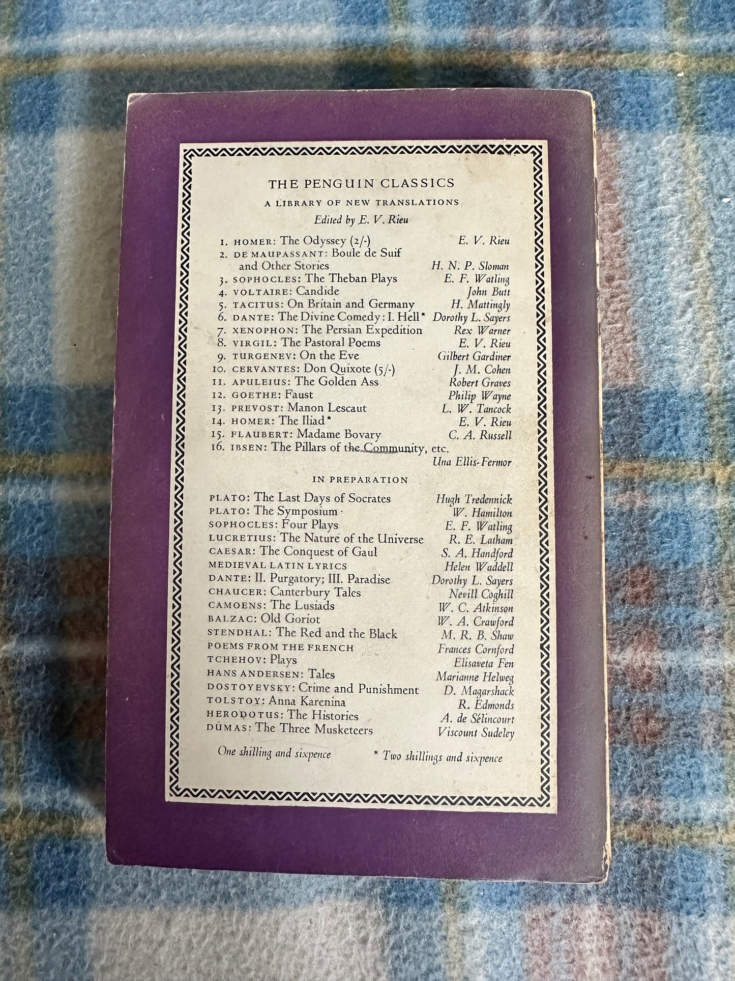 1950 The Golden Ass - Apulieus(Trans Robert Graves) Penguin Classics