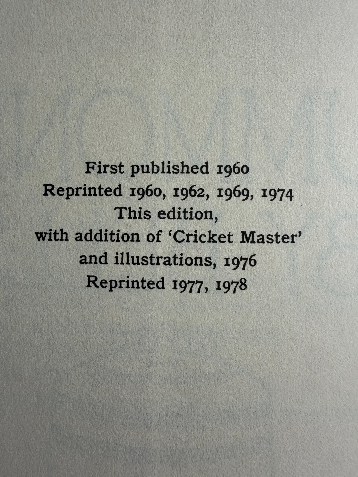 1978 Summoned By Bells John Betjeman - John Murray Publishing Edition