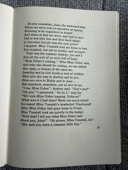 1978 Summoned By Bells John Betjeman - John Murray Publishing Edition