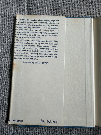 1960 Book Of Naughty Children Enid Blyton with Eileen Soper Illustrations - Methuen & Co Ltd