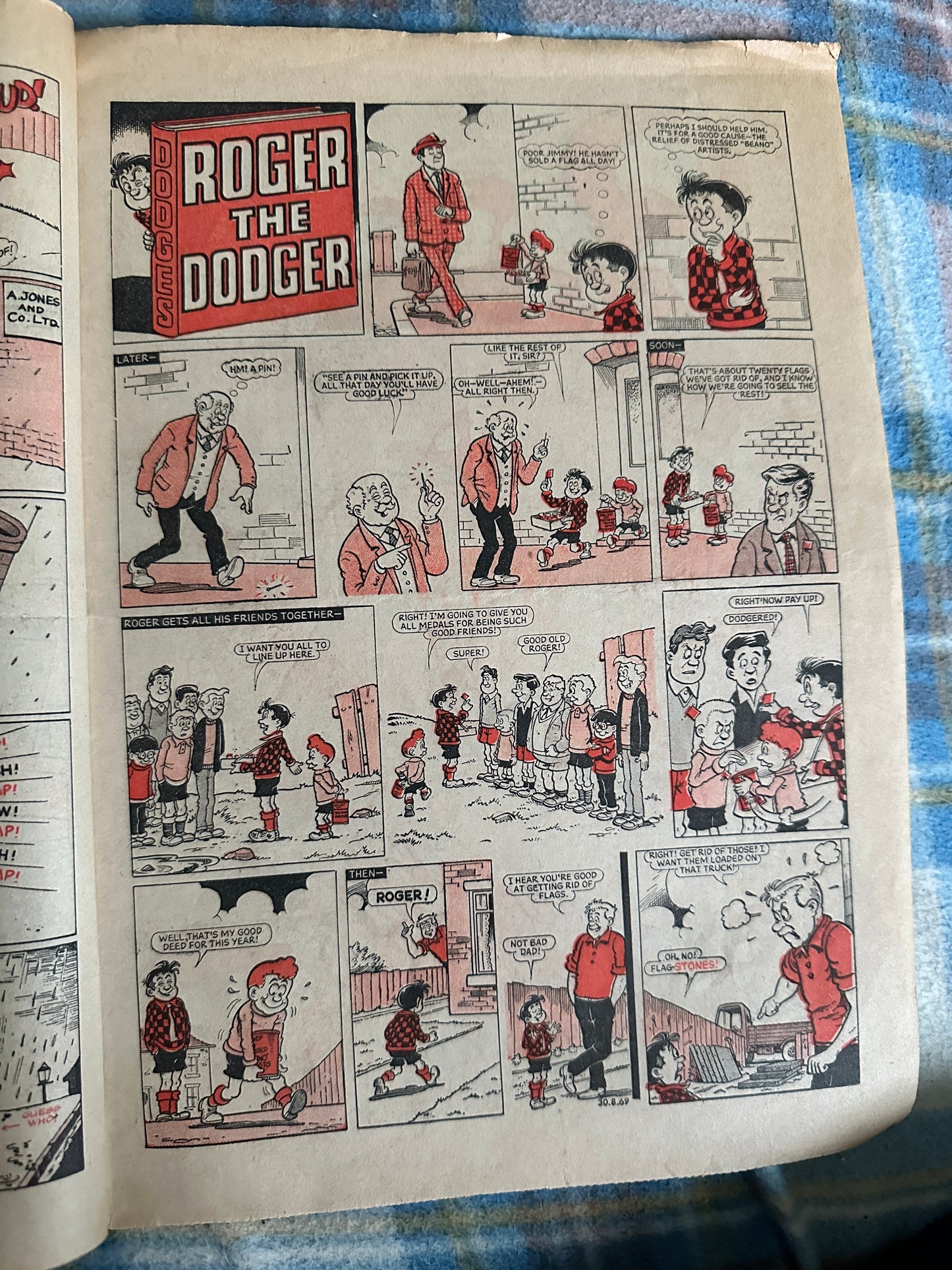 1969 August(No1415) The Beano Comic(D. C. Thomson)