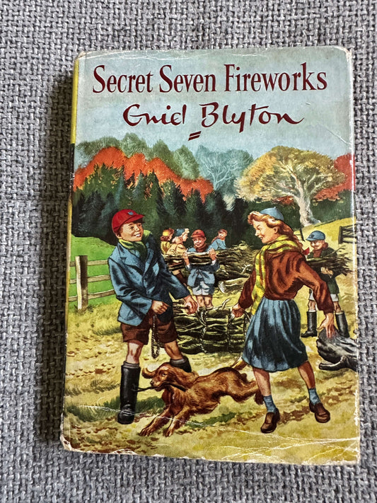 1967 Secret Seven Fireworks - Enid Blyton (Burgess Sharrocks Illust) Brockhampton Press