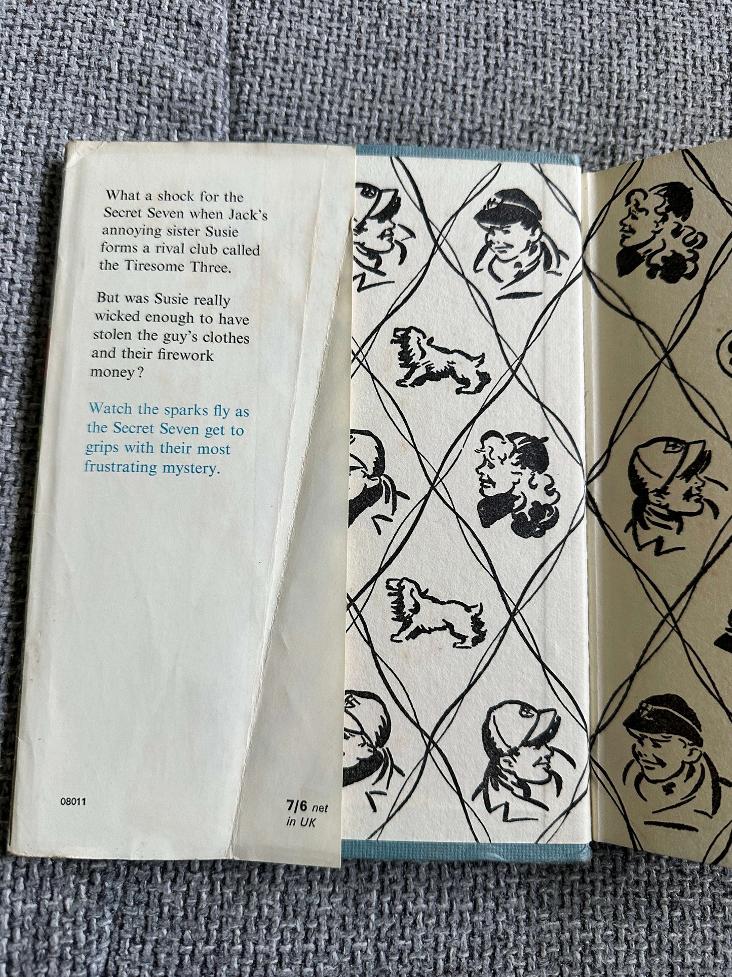 1967 Secret Seven Fireworks - Enid Blyton (Burgess Sharrocks Illust) Brockhampton Press