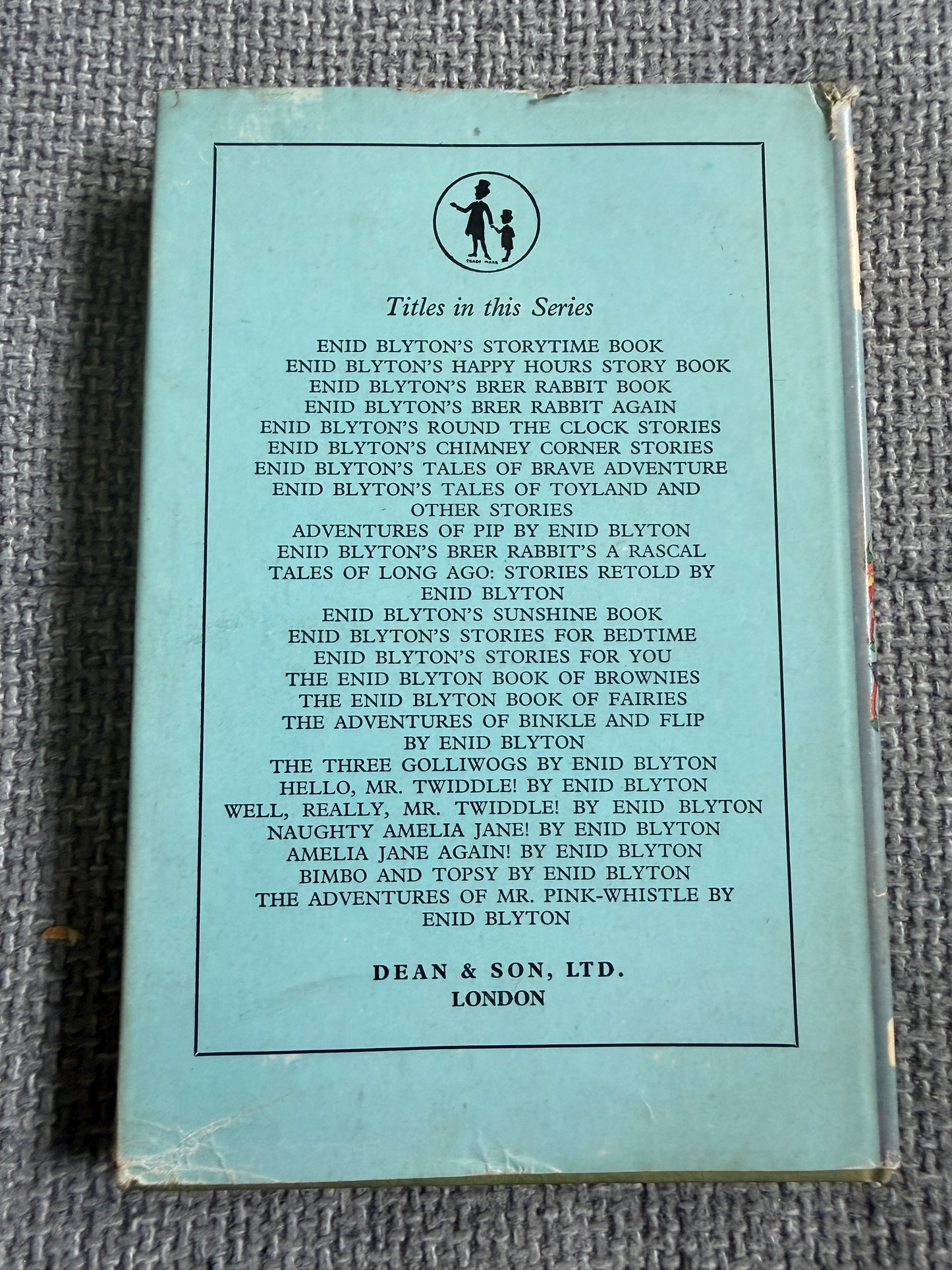 1967 The Adventures Of Mr. Pink-Whistle - Enid Blyton (Dean & Son Ltd)