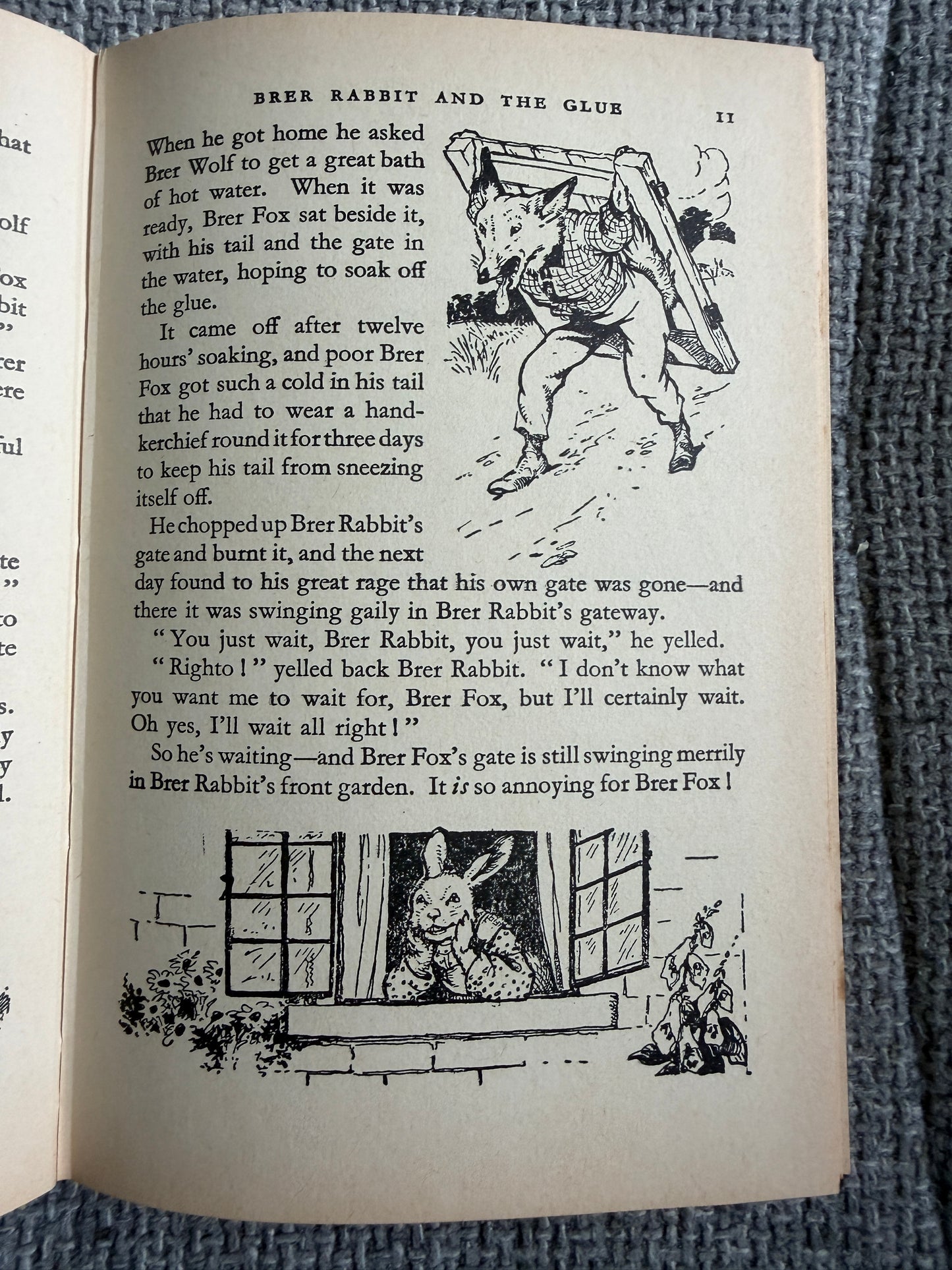 1963 Brer Rabbit Again Enid Blyton with Grace Lodge Illustrations - Dean & Son Ltd