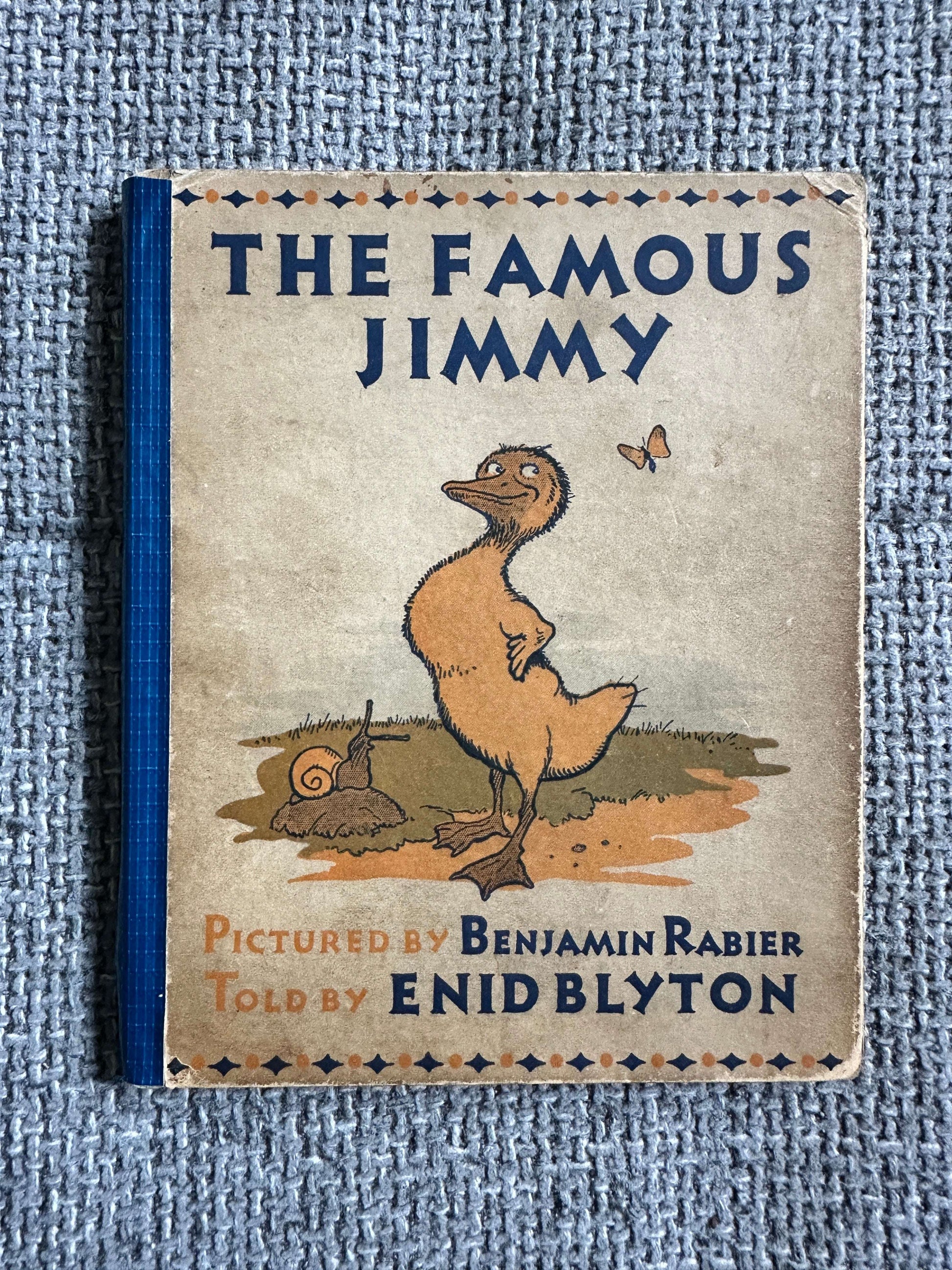 1943 The Famous Jimmy - Enid Blyton (Benjamin Rabier (Frederick Muller) - Honeyburn Books (UK)