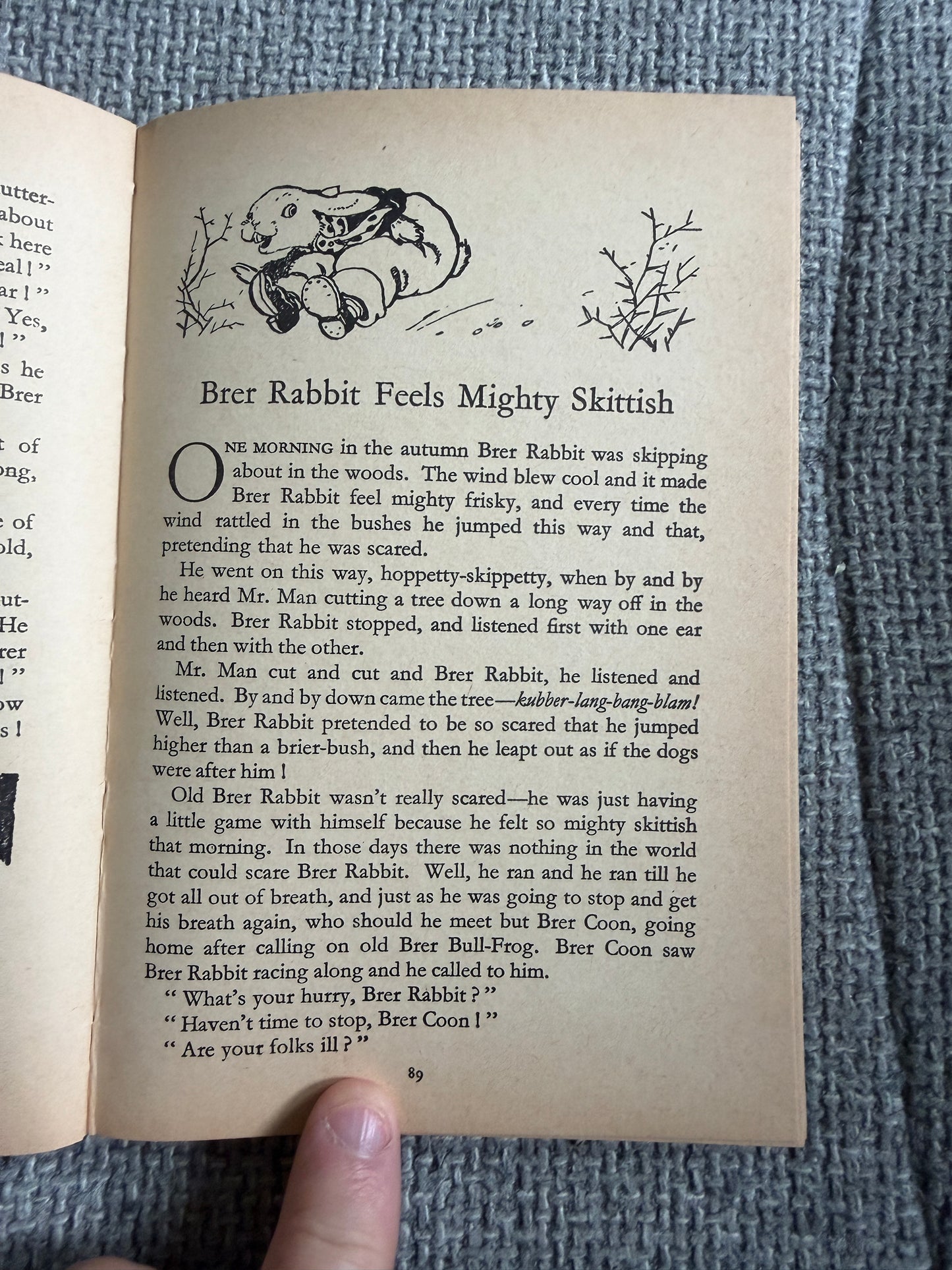 1963 Brer Rabbit Again Enid Blyton with Grace Lodge Illustrations - Dean & Son Ltd